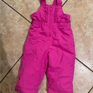 Wonderkids Bright Pink Kids Overalls